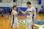 MBBall vs Emmanuel  Wheaton College Men's Basketball vs Emmanuel College. - Photo By: KEITH NORDSTROM : Wheaton, basketball, team photo, MBBall2019